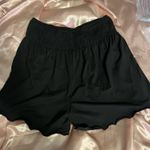 cute black ruffle beach shorts Size M Photo 2