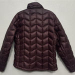 Marmot  Puffer Jacket Women Medium Burgundy Duck Down Zip Pocket Outdoor Coat Photo 0