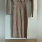 EXPRESS  Ribbed Knit V-neck Midi Dress Size XS Photo 6