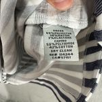 Eliza J Sheath Dress Womens 8 Black White Striped Lace Zipper Accent Preppy Twee Photo 6