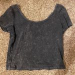 Target Black ribbed scoop neck top  Photo 0
