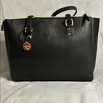 Swiss Gear RosaLyn 14” Laptop Black Leather Tote Bag Photo 1