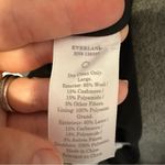 Everlane  Wool Cashmere Trench Coat NEW Womens Large Gray Photo 8