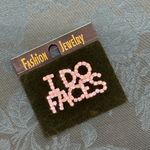 Fashion Crystal brooch I DO FACES makeup artist NEW Silver Photo 3