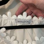 Miss Look  cold shoulder lace collar tunic. NWOT Photo 6