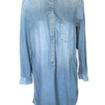 Timberland  Denim Long Sleeve Dress Size M Photo 0