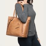 Frye Nora Knotted Hobo Tote Leather Pink Photo 1