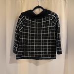 Coldwater Creek Women’s Black and White Checkered Jacket Photo 1