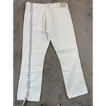 Citizens of Humanity NWT  Charlotte High‎ Rise Straight Leg White Jeans 33 School Photo 9