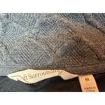 Soft Surroundings  Knit Sweater Medium Textured Poncho Chunky 2CJ97 Tunic Shirt Photo 1