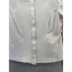 Lafayette 148  Women's Blazer Full Zip Net Overlay Long Sleeve Size 10 Cotton Photo 12