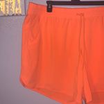 Columbia Bright Orange Woman’s 3X Athletic Shorts Pockets Photo 1