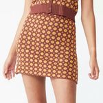 Cotton On NWT Twiggy Jacquard Mini Skirt Sz M Photo 1