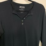 Duluth Trading Co Base Layer Henley Shirt Black Sz Medium Wool Photo 4