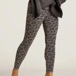 Barefoot Dreams CozyChic Ultra Lite Leopard Leggings in Medium Graphite Gray Photo 0