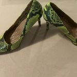 Heels Stylish Yellow Snake Print Women's Shoes by Rouge 6 Photo 2