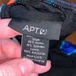 Apt. 9  Womens Bikini Top Swimsuit Flutter Flounce Bright Tropical Print Large Photo 7