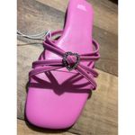 Wild Fable  Pink Strappy Sandals With Heart Gem Woman’s Size 10 NEW Photo 2