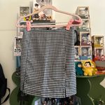 love on a hanger Black and White Gingham Skirt Photo 4