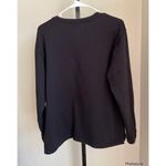 Vintage Basic Editions Halloween Embroidered Black Crewneck Large Photo 1