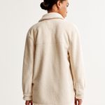 Abercrombie & Fitch Abercrombie Sherpa Shirt Jacket Photo 5