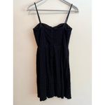 Isaac Mizrahi  Corset Bodice with Spaghetti Straps Black Lace Dress Size: 6 Small Photo 4