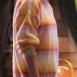 ZARA ASO Enid Wednesday Adams Netflix  Crochet Ombré Skirt Photo 0