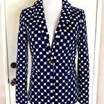 Alythea Navy & White Polka Dot Jacket Photo 0