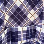 Pacemaker Jr Womens size XS vintage union made blue plaid halter dress Photo 9