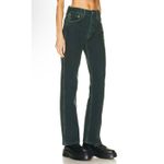 RE/DONE $285 High Rise Loose in Evergreen Dipped - 25 Photo 1