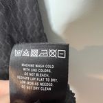 Anthropologie Maeve  Womens Shift Dress Cup Sleeve Diamond Knit Black size small Photo 7