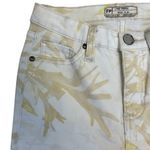 Free People Floral Printed High Rise Skinny Jeans Casual Everyday Style Size 25 Photo 6