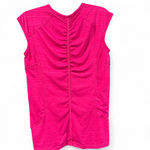 Athleta  Women’s Pacific Tank Top Sleeveless Zip Front Hot Pink Activewear Size M Photo 1