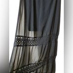 Women's Strapless Boho Wrap Bohemian Elegant Black Maxi Dress Size undefined Photo 4