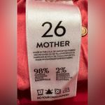 MOTHER The Rascal Cuff Premium Stretch‎ Denim Jeans in Rambutan Red Size 27 Photo 8