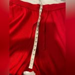 Gap NWT Size XXL Red Pull On Drawstring Elastic Waist Wide Leg Knit Lounge Pants Photo 6