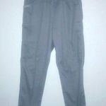Gitano 12 High Waisted Pull On Cotton Pants Pockets Loose Fit Gray Photo 0