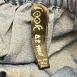 African Ankara Print Denim Smocking Off Photo 4