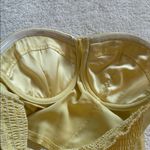 Princess Polly  Light Yellow Bustier Crop Top Photo 10