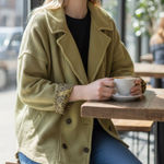 Free People  Bayside Blazer Jacket Size M Photo 0