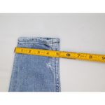 AGOLDE Nico High Rise Slim Fit Jeans Blue Women 24 Button Fly Denim Stretch USA Photo 11