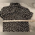 J.Crew NWOT Size XXS Black White Cotton Long Sleeve Turtleneck Pullover Top Photo 6