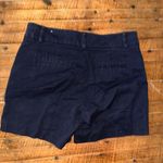 Ann Taylor Loft size 4 navy blue chino preppy shorts Photo 1