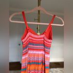 Athleta Striped Smocked Maxi Dress Summer Festival Travel Resortwear Boho Vacay Photo 3