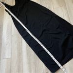 Free People  Beach Cotton Maxi Dress with Slit Black (Medium) Photo 5