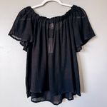 Eberjay Eberjey Black Sheer Matching Top and Shorts Set Size Small Photo 8