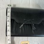 Bally Vintage Black Leather Clutch Purse Photo 9