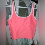 Hot Pink & White Crop Tank Top Size M Photo 11