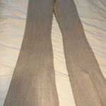 Abercrombie & Fitch Ribbed Front Slit Wide Leg Pants  Photo 3