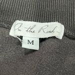 On The Road  Grey Pullover Cropped Distressed Jacket Women’s Medium Photo 1